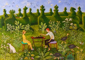 Décisions Décisions, 2020 (acrylique) - Anna Pugh