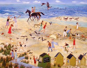 Marée basse, 2010 (acrylique) - Anna Pugh