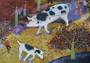 Truffage, 2020 (acrylique)