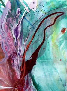 Une cascade florale éclatante - Anna Viklund