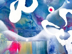 Abstrait fluide et dynamique