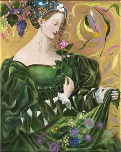 Vierge, 2006 (huile sur toile de lin)