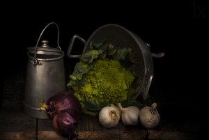 Nature morte dans une cuisine d