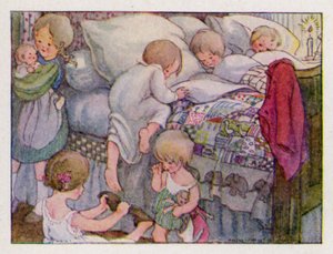 Comptine : Wee Willie Winkie court à travers la ville