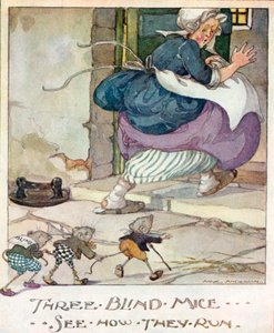 Trois souris aveugles... Regardez-les courir