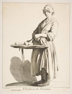 Le Vendeur de Pommes, 1746 - Anne Claude Philippe de Caylus