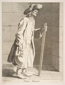 Vieux maçon, 1737