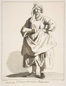 Vendeur de vieux chapeaux - Anne Claude Philippe de Caylus