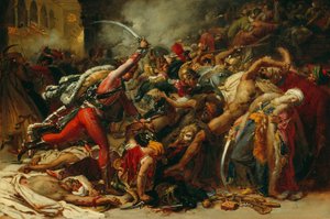 Croquis pour La Révolte du Caire - Anne Louis Girodet de Roussy Trioson
