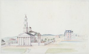 Église Saint-Jean, Place du Président, Washington D.C., juillet 1822