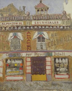 Une devanture de magasin, Grenade - Anne Redpath