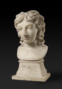 Portrait en buste du prince Henry Lubomirski dans le personnage de Bacchus, c. 1787