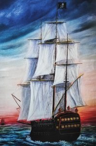 Le bateau pirate du crépuscule - Annette Armitage