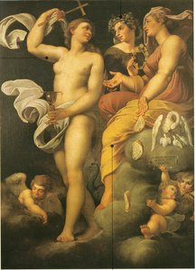 Allégorie des vertus théologales - Annibale Carracci