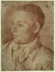 Carracci - Portrait de Baldassare Aloisi, dit Galanino, 1589-1590 - Annibale Carracci
