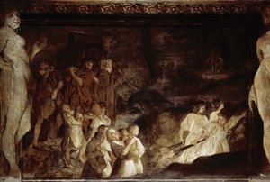 Épisode de la vie de Jason : Les fausses funérailles de Jason (Fresque) - Annibale Carracci