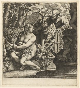 Suzanne et les vieillards - Annibale Carracci