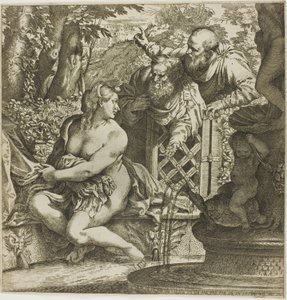 Suzanne et les vieillards - Annibale Carracci