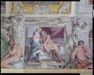 La Galerie de Carracci, (détail)