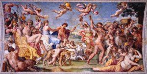 Triomphe de Bacchus et Ariane - Annibale Carracci