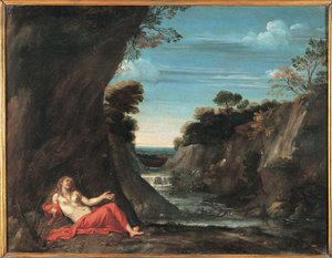 Paysage avec la Madeleine pénitente