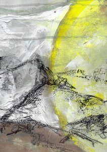 Lumière des montagnes abstraite - Annick