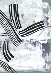 Lignes abstraites aux traits audacieux - Annick