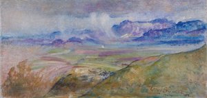 Nuages de pluie, Monte Gennaro - Annie Louisa Swynnerton