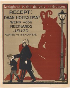 Affiche pour les livres pour enfants de Daan Hoeksema - Anonymous