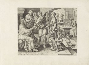 Adieu de Tobit et Anna - Anonymous