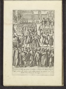 Divertissement sur la place Saint-Marc à Venise