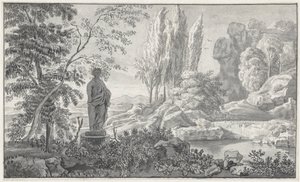 Paysage arcadien - Anonymous