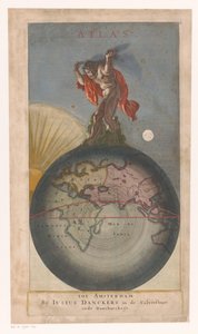 Atlas sur globe