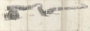Begrafenis van wijlen koning Willem II te Delft op 4 april 1849