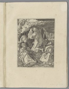 Christ au jardin de Gethsémani De kleine Passie (titre de la série) Passio Christi Ab Alberto Durer Nurenburgensi Effigiata (titre de la série)