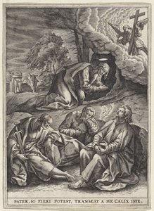 Christ dans le jardin de Gethsémani (série Scènes de la Passion du Christ)