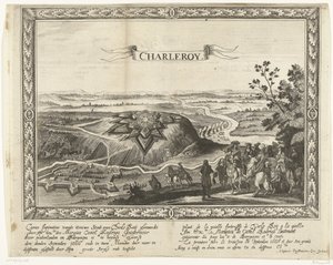 La nouvelle forteresse de Charleroi, 1666 - Anonymous