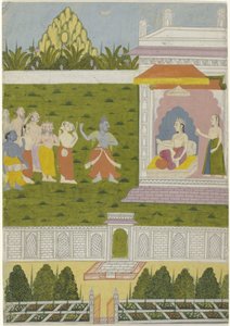 Deva avec des dieux