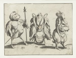 Trois monstres
