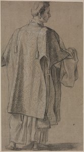 Ecclésiastique vu de dos - Anonymous