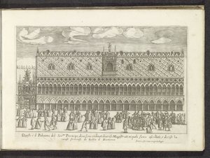 Façade du Palais des Doges à Venise - Anonymous
