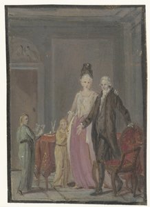 Groupe familial à l