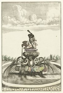 Fontaine avec Hercule et Ladon