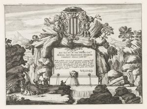 Fontaine dédiée à Giovanni Francesco Negroni