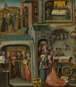 Quatre scènes de la légende de Sainte Élisabeth de Hongrie