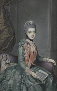 Frédérique Sophie Wilhelmine (1751-1820), princesse de Prusse. Épouse du prince Guillaume V