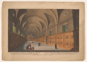 Galerie dans la Bibliothèque Vaticane