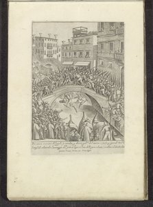 Combat pour un pont à Venise