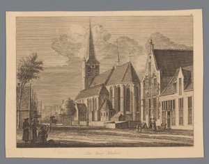 Vue du centre de Nijkerk - Anonymous