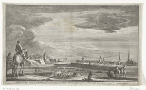 Vue de Cambrai, 1677 - Anonymous